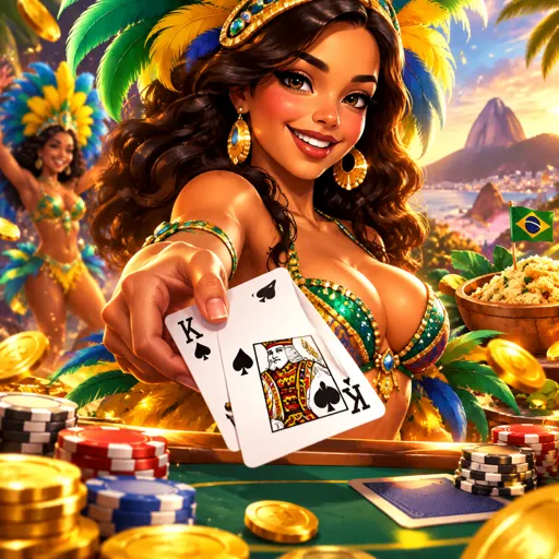 Mesa de blackjack ao vivo com crupiê distribuindo cartas